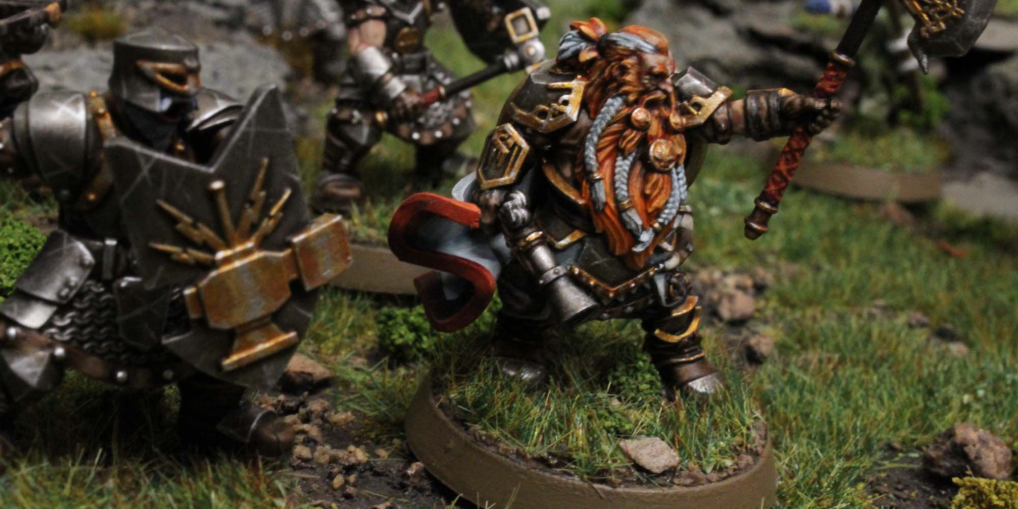 The Dwarves of Anvil Keep - Storming into the fray